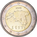Estonia, 2 Euro, 2011, Vantaa, AU(55-58), Bi-Metallic, KM:68