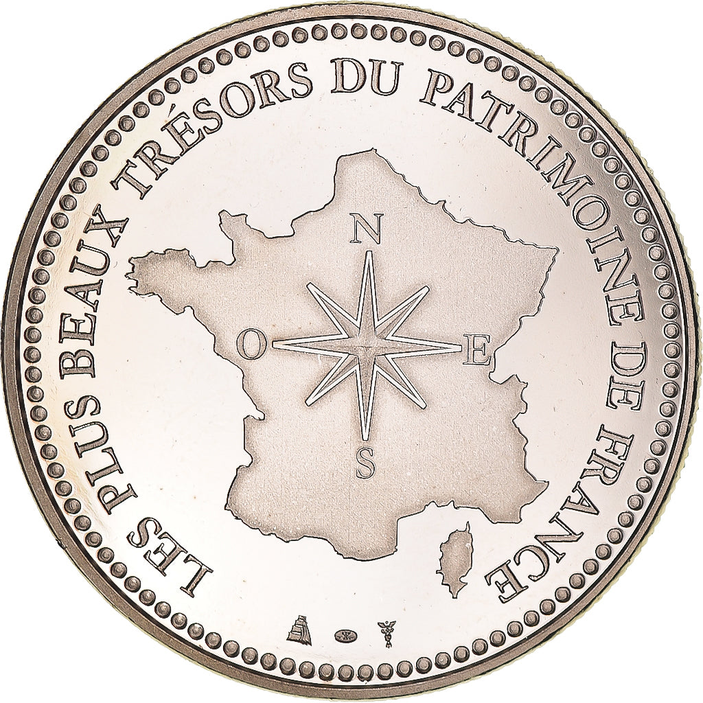 France, Medal, Château de Chambord, Arts & Culture, MS(65-70), Copper-nickel