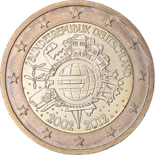 Duitsland, 2 Euro, 10 years euro, 2012, Berlin, UNC, Bi-Metallic, KM:New