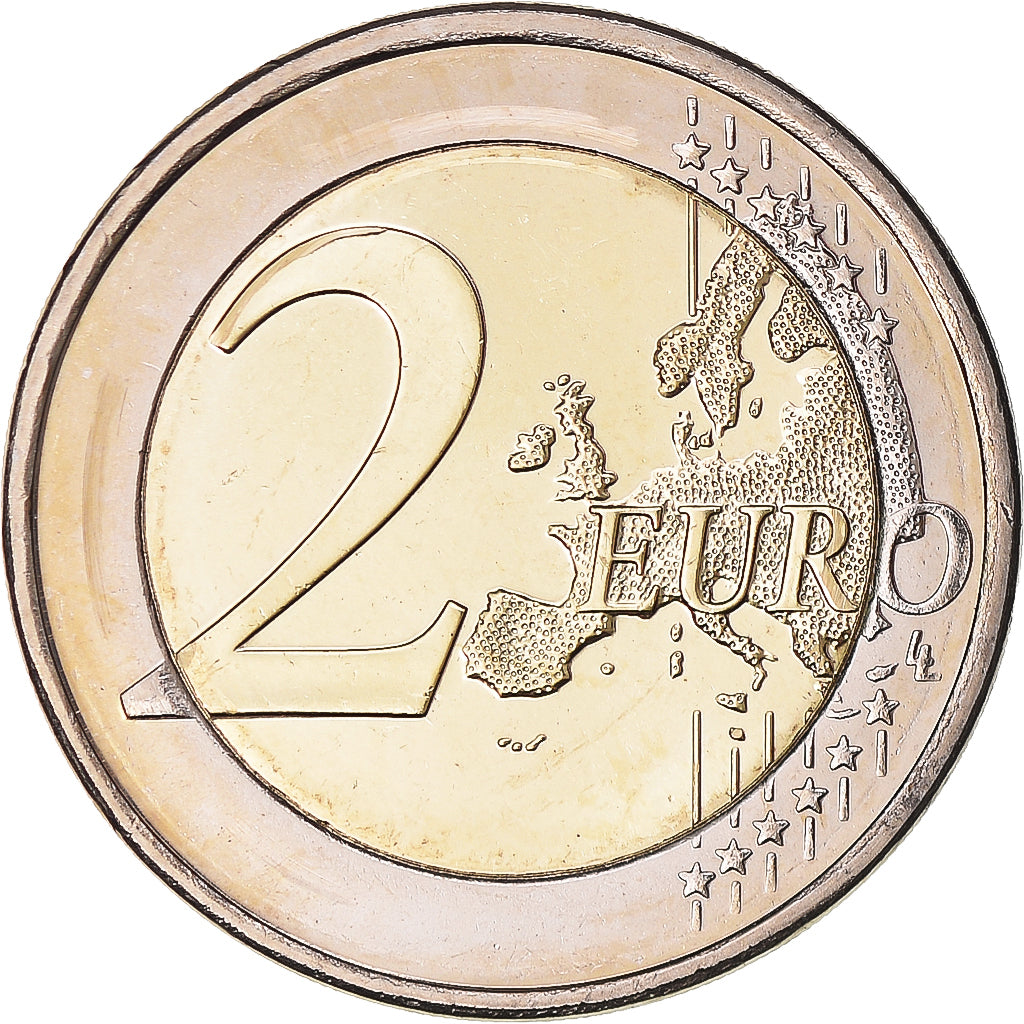 Finland, 2 Euro, EMU 10th Anniversary, 2009, Vantaa, MS(63), Bi-Metallic, KM:144