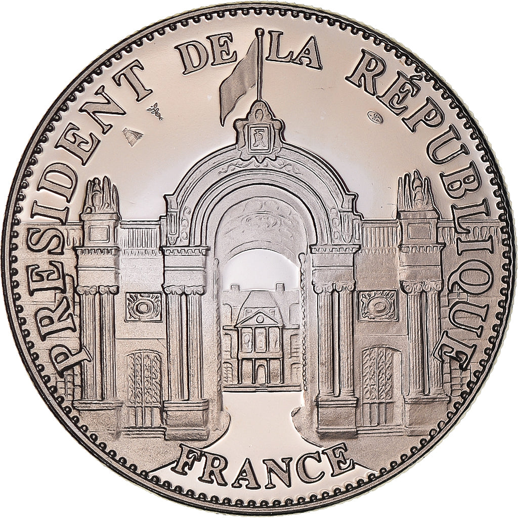 Frankreich, Medaille, Les Présidents de la République, Jacques Chirac