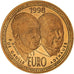 Francja, medal, De Gaulle-Adenauer, Polityka, społeczeństwo, wojna, 1998