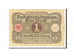 Billete, 1 Mark, 1920, Alemania, KM:58, 1920-03-01, MBC