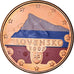 Słowacja, Euro Cent, 2009, Kremnica, MS(64), Miedź platerowana stalą, KM:95