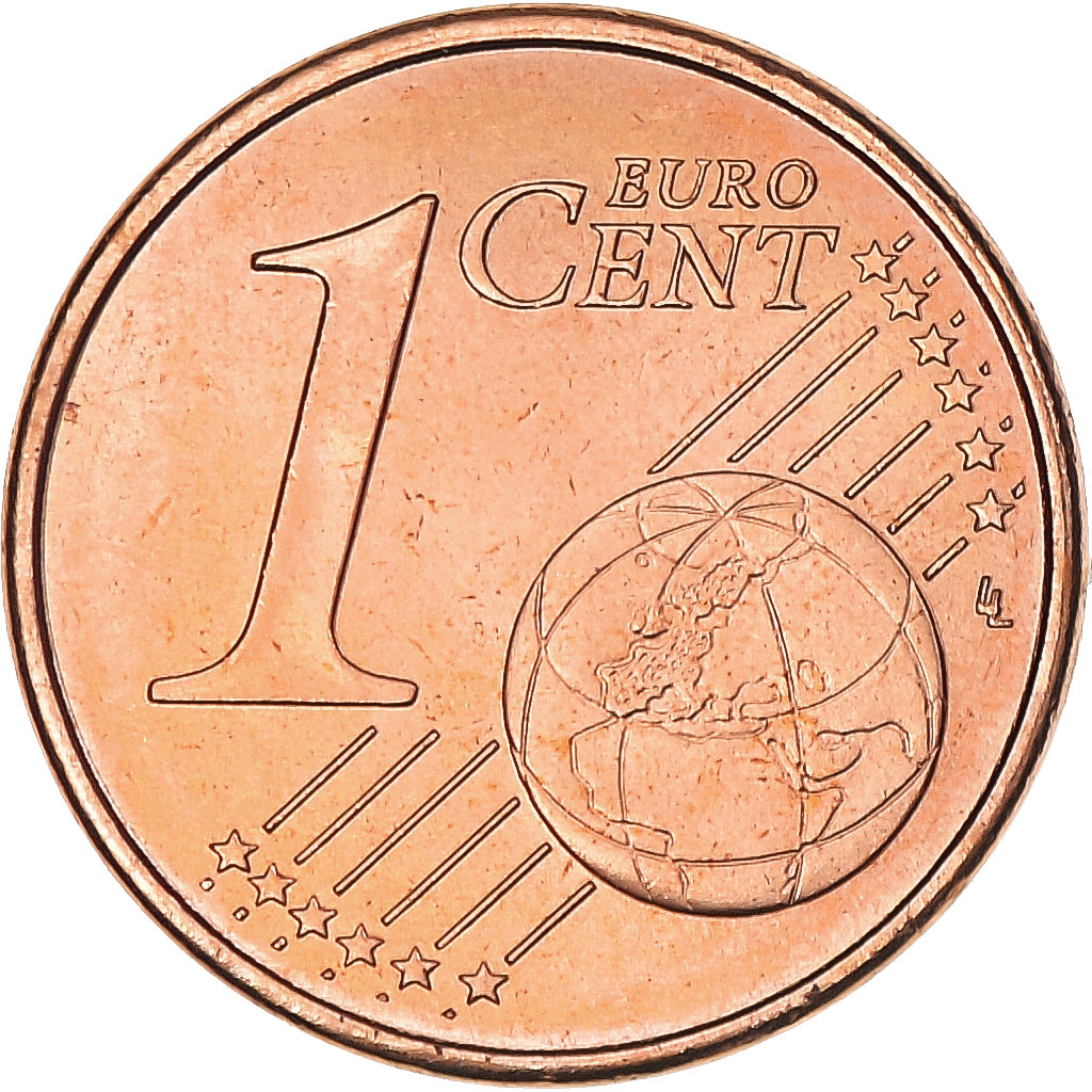 Malta, Euro Cent, 2008, Colourized, UNC-, Copper Plated Steel, KM:New