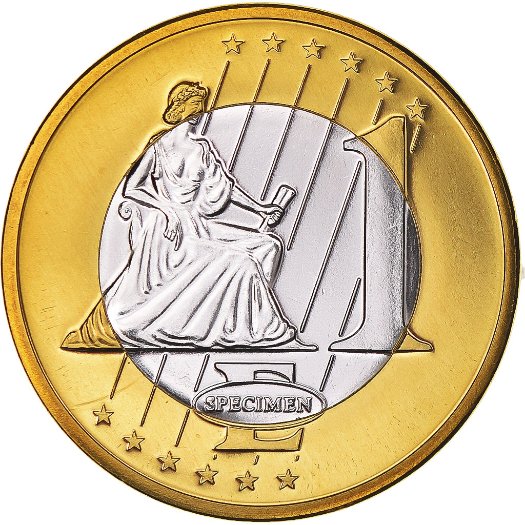 Vatican, Euro, 2008, unofficial private coin, MS(64), Bi-Metallic