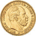 Coin, German States, PRUSSIA, Wilhelm I, 20 Mark, 1886, Berlin, AU(50-53), Gold
