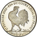 Frankreich, Medaille, Coq, Fin du Cours Légal du Franc, Politics, 2001, UNZ+