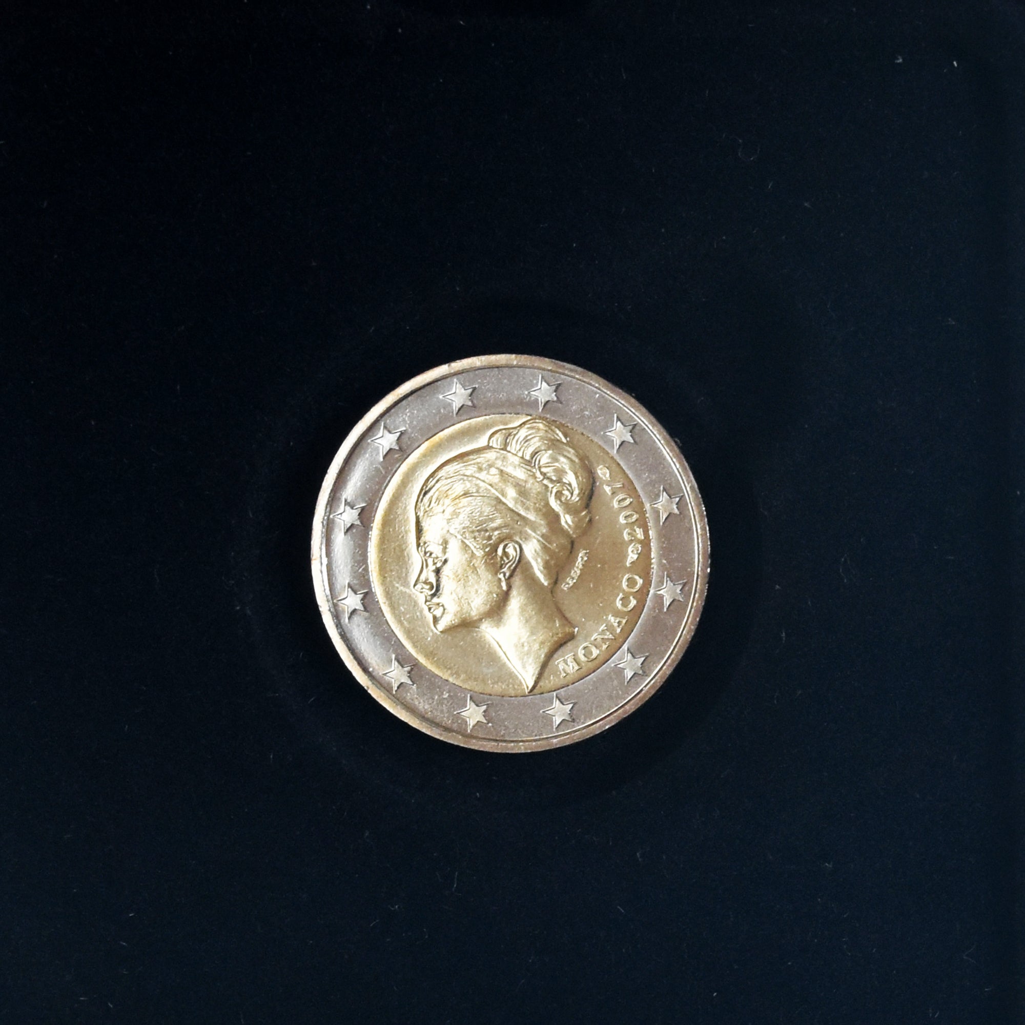 Monaco, 2 Euro, Grace Kelly, BU, 2007, MDP, Bi-metallico, FDC, Gadoury:MC 198