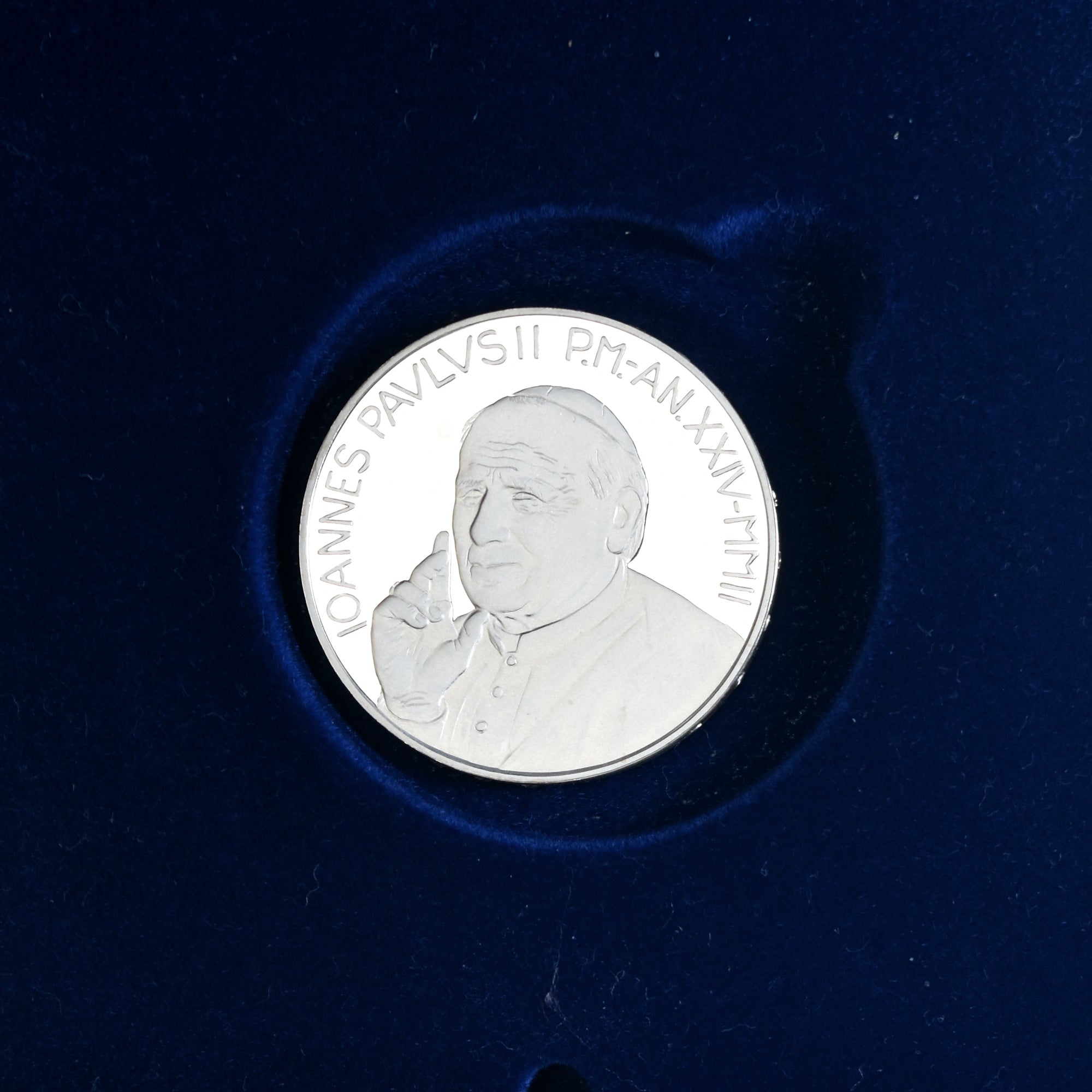 Vatican, John Paul II, 5 Euro, Project of Peace and Unity, Proof, 2002, Rome