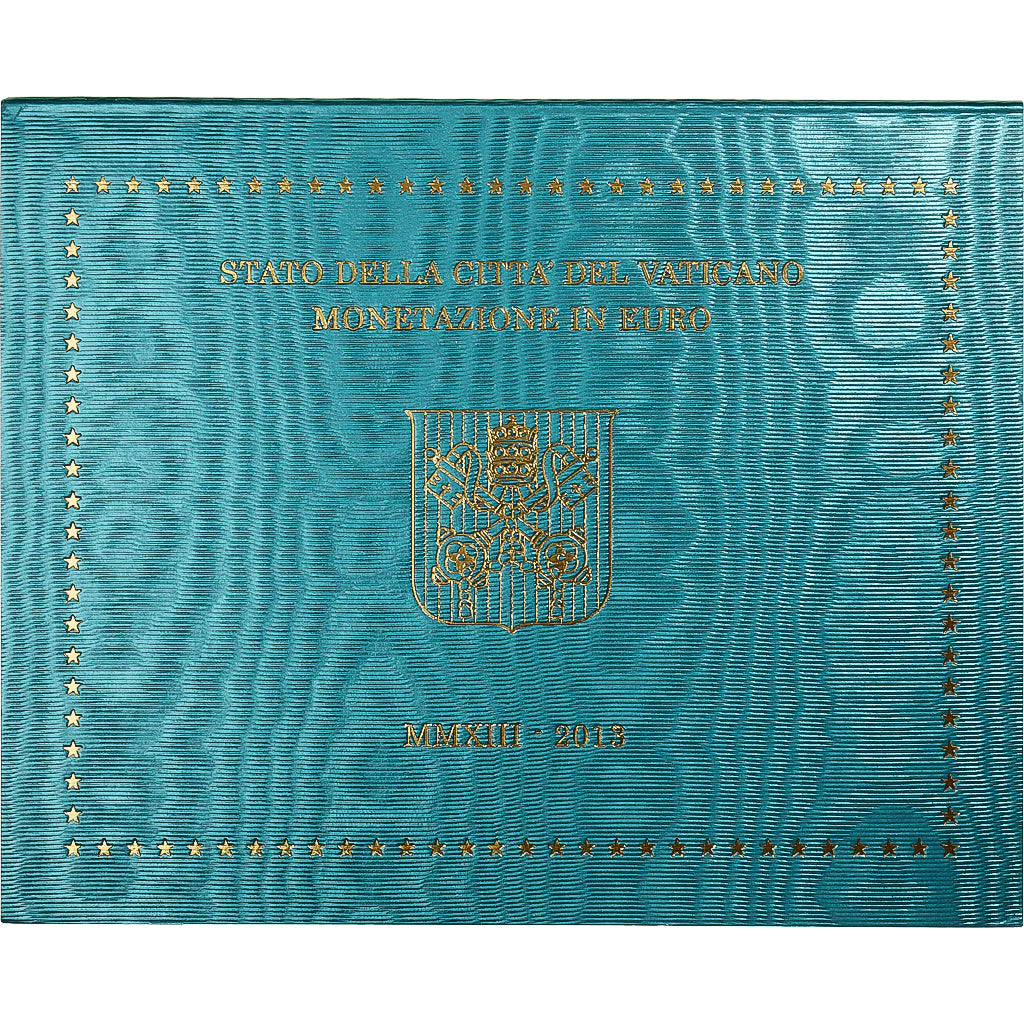 CITTÀ DEL VATICANO, Pope Benedict XVI, Set 1 ct. - 2 Euro, BU, 2013, Rome