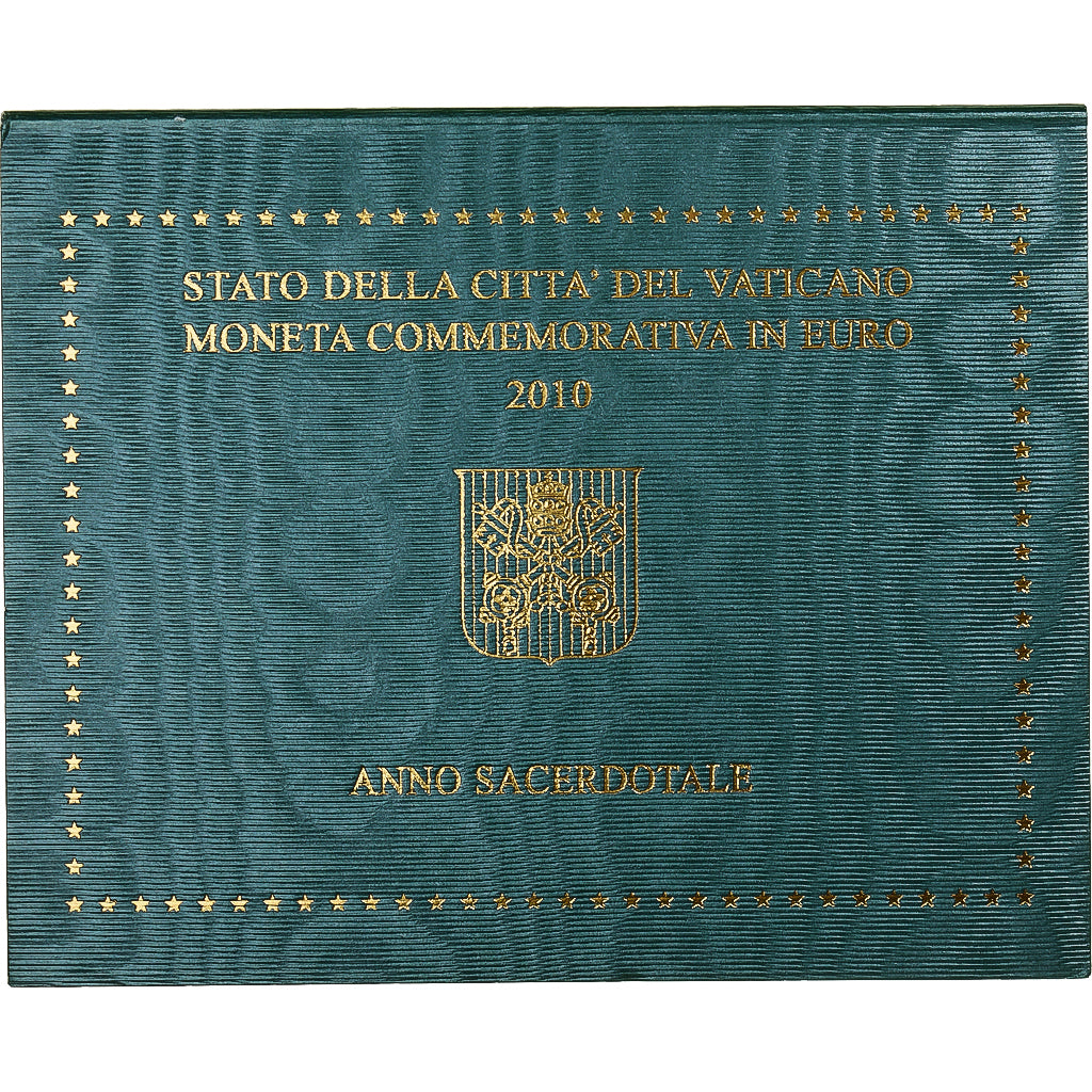 Vatican, 2 Euro, Benoit XVI - année sacerdotale, 2010, Rome, MS(65-70)