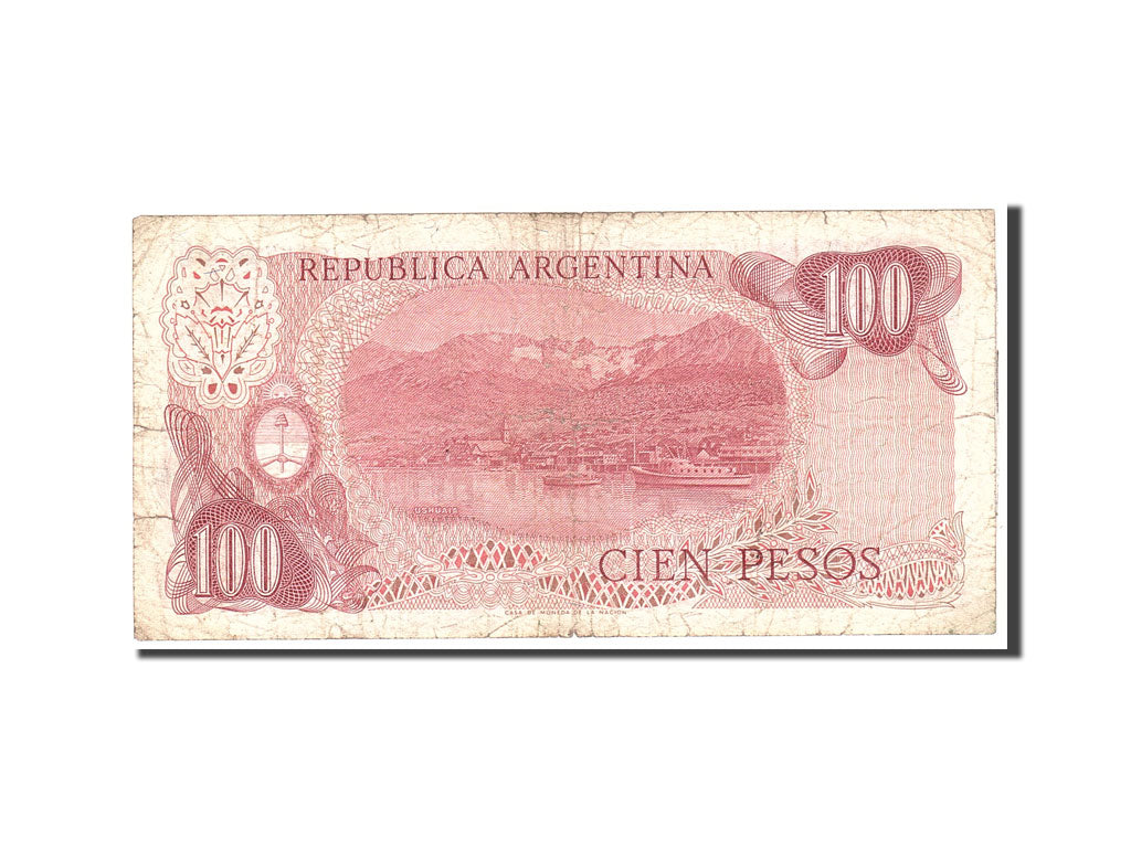 Banknote, Argentina, 100 Pesos, 1976, Undated, KM:302a, VG(8-10)