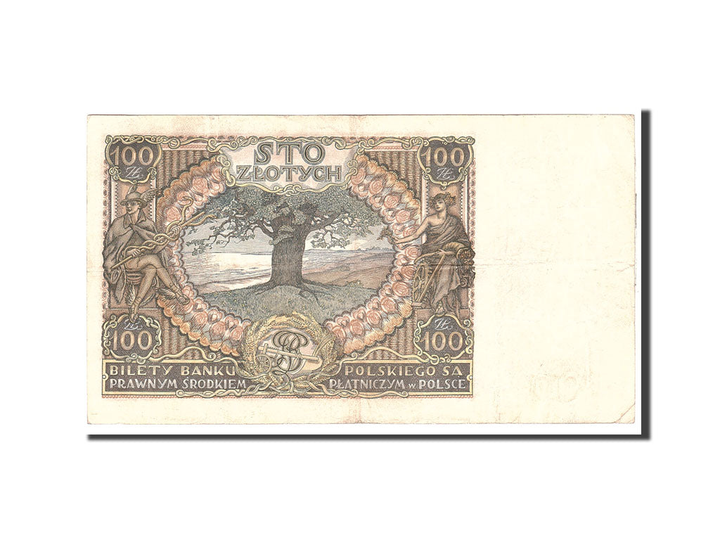 Banknote, Poland, 100 Zlotych, 1934, 1934-11-09, KM:75a, EF(40-45)