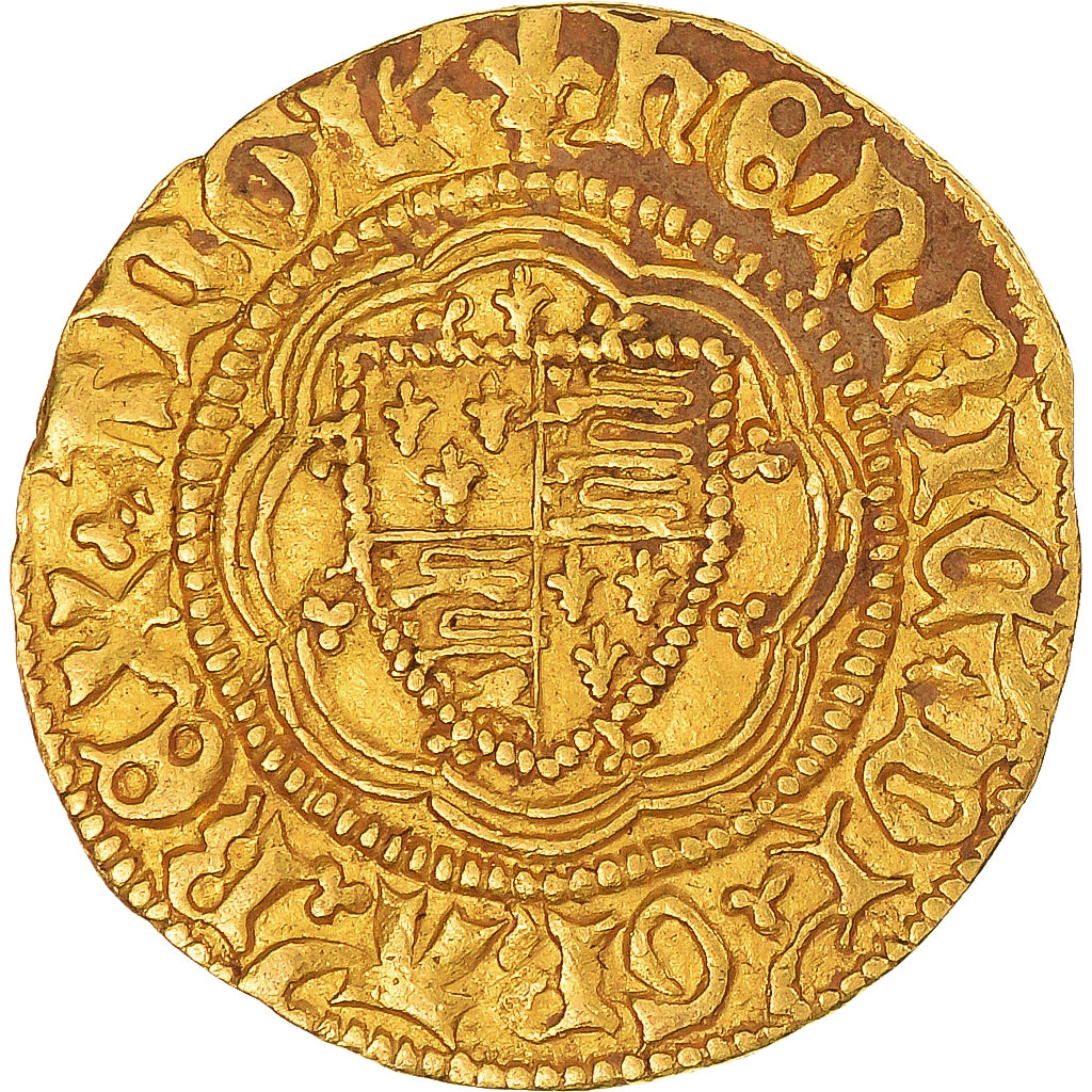 Coin, Great Britain, Henry VI, Quart de noble d’or, 1422-1461, EF(40-45), Gold