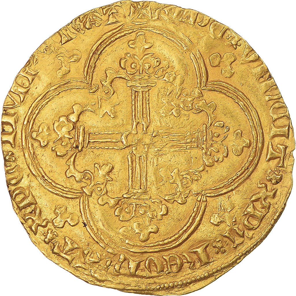 Frankrijk, Jean II le Bon, Franc à cheval, 1360-1364, Goud, ZF, Duplessy:294
