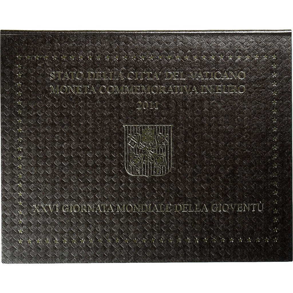 Vatican, 2 Euro, 2011, Rome, 26ème journée mondiale de la jeunesse, MS(65-70)