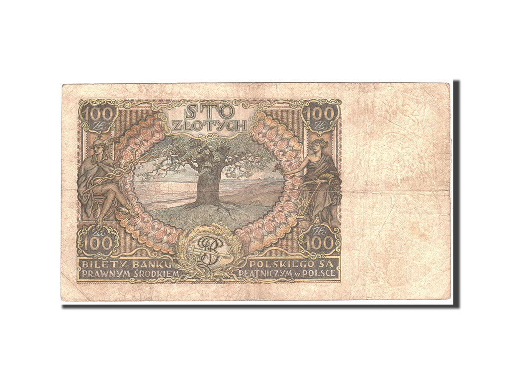 Banknote, Poland, 100 Zlotych, 1932, 1932-06-02, KM:74a, VF(20-25)