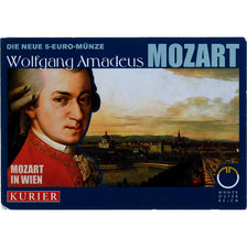 Österreich, 5 Euro, Mozart, 2006, Vienna, Silber, STGL, KM:3131