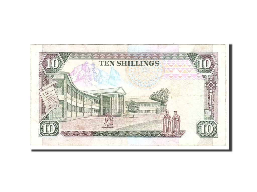 Banknote, Kenya, 10 Shillings, 1989, Undated, KM:24d, EF(40-45)