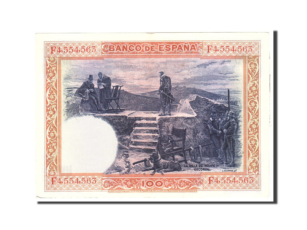 Banknote, Spain, 100 Pesetas, 1925, 1925-07-01, KM:69c, AU(55-58)