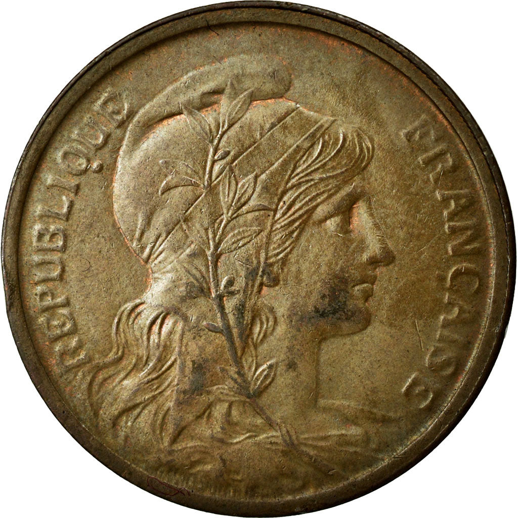 Coin, France, Dupuis, 2 Centimes, 1919, Paris, AU(55-58), Bronze, Gadoury:107