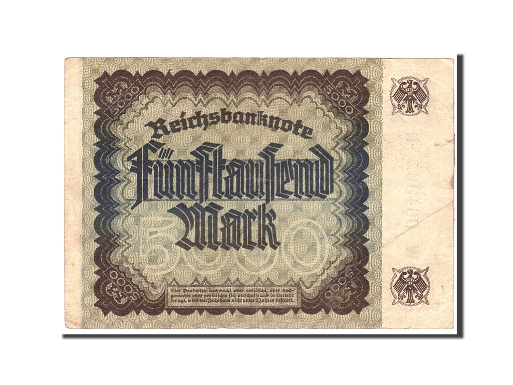 Banknote, Germany, 5000 Mark, 1922, 1922-12-02, KM:81a, EF(40-45)