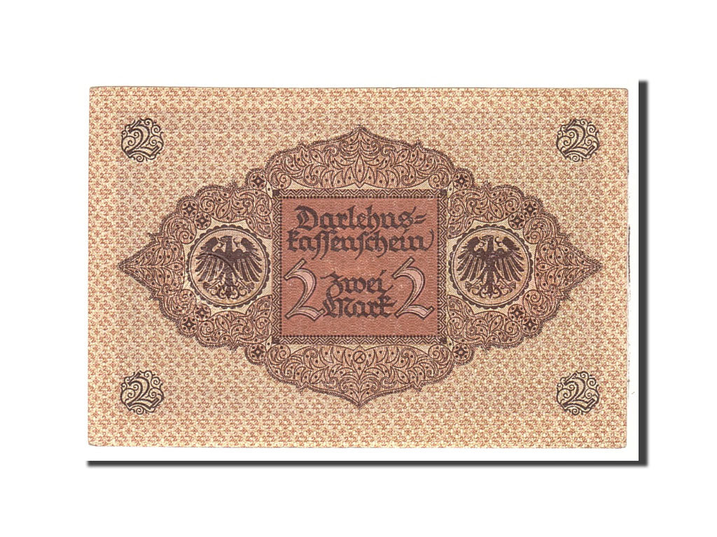 Banknot, Niemcy, 2 Mark, 1920, 1920-03-01, KM:59, AU(55-58)