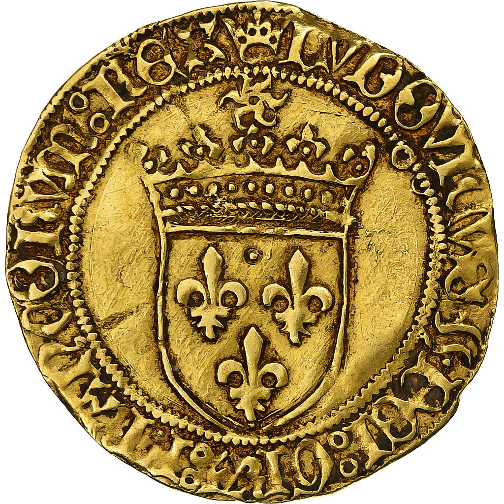 Münze, Frankreich, Louis XI, Ecu d'or, Toulouse, SS+, Gold