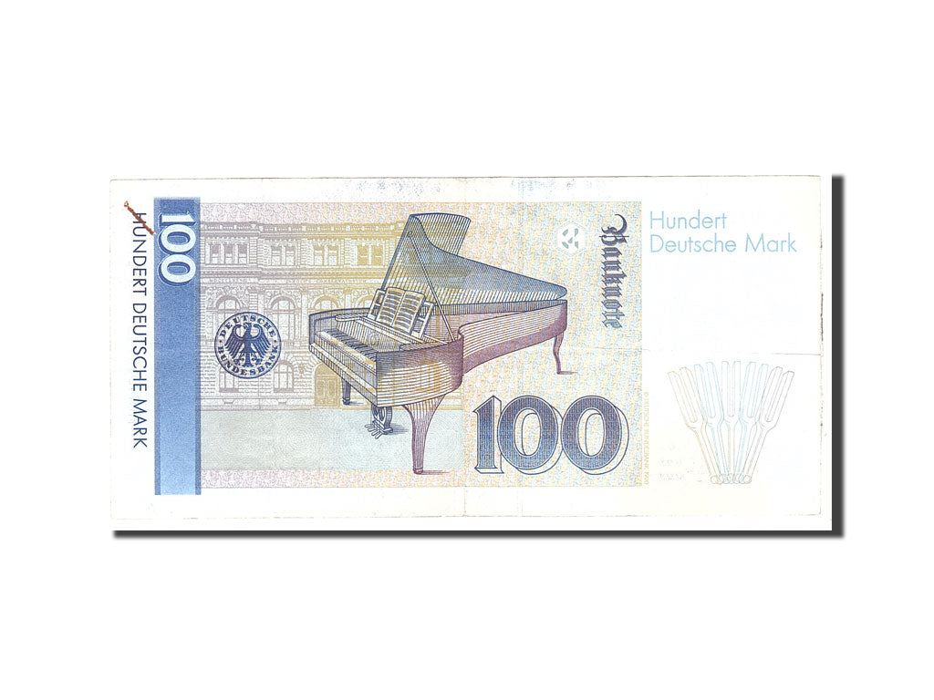 Banknote, GERMANY - FEDERAL REPUBLIC, 100 Deutsche Mark, 1989, 1989-01-02