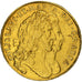 Kingdom of England, William and Mary, 5 Guineas, 1692, Tower mint, Złoto