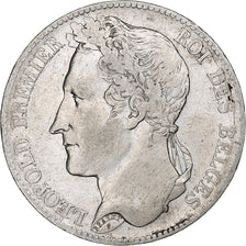 Coin, Belgium, Leopold I, 5 Francs, 5 Frank, 1848, VF(30-35), Silver, KM:3.2