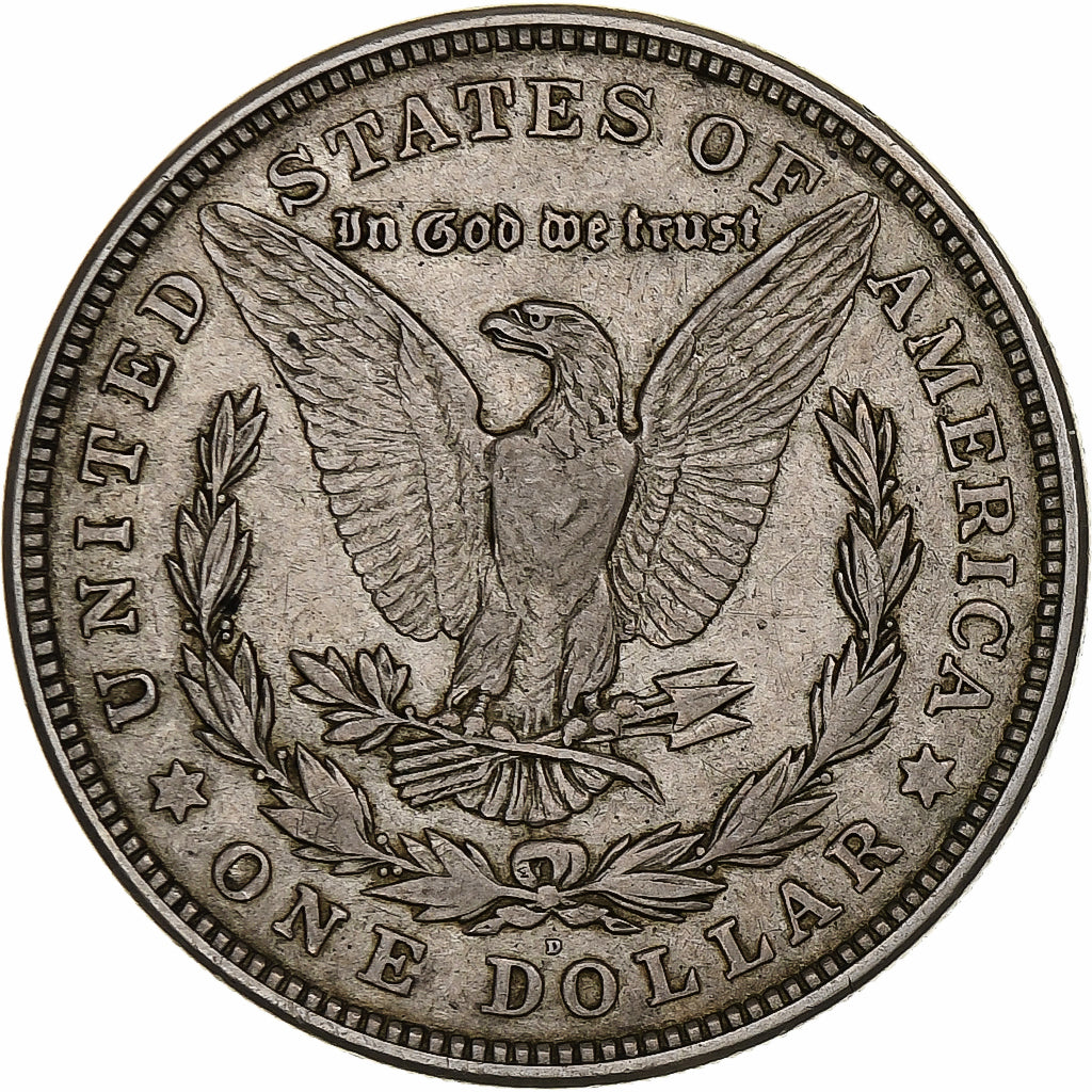 United States, 1 Dollar, 1921, Denver, Silver, AU(50-53), KM:110