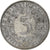 Federale Duitse Republiek, 5 Mark, 1951, Hamburg, Zilver, FR+, KM:112.1