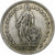 Suíça, 2 Francs, 1943, Bern, Prata, EF(40-45), KM:21