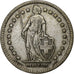 Coin, Switzerland, 2 Francs, 1944, EF(40-45), Silver, KM:21