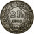 Moneda, Suiza, 2 Francs, 1944, MBC, Plata, KM:21