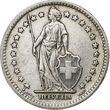Coin, Switzerland, 2 Francs, 1946, Bern, EF(40-45), Silver, KM:21