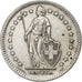 Switzerland, 2 Francs, 1946, Bern, Silver, EF(40-45), KM:21