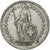 Münze, Schweiz, 2 Francs, 1948, Bern, S+, Silber, KM:21