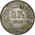Suiza, 2 Francs, 1948, Bern, Plata, MBC, KM:21