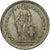 Moneda, Suiza, 2 Francs, 1961, Bern, MBC+, Plata, KM:21