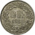 Munten, Zwitserland, 2 Francs, 1961, Bern, ZF+, Zilver, KM:21