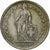 Switzerland, 2 Francs, 1963, Bern, EF(40-45), Silver, KM:21