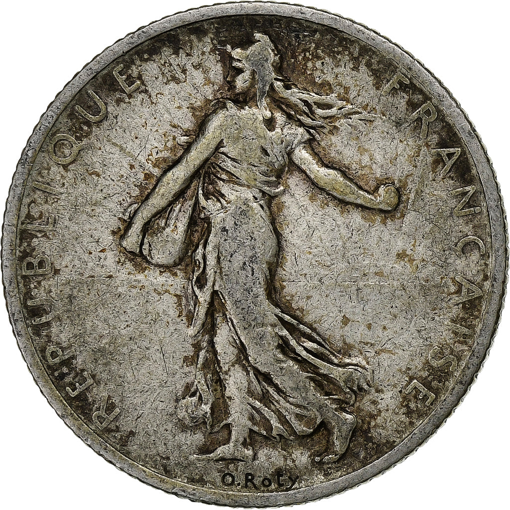 Coin, France, Semeuse, 2 Francs, 1900, Paris, VF(20-25), Silver, KM:845.1