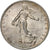 Moeda, França, Semeuse, 2 Francs, 1918, Paris, AU(55-58), Prata, KM:845.1