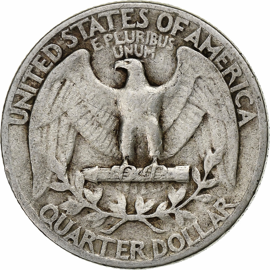 Monnaie, États-Unis, Washington, Quarter, 1942, Philadelphie, TTB, Argent