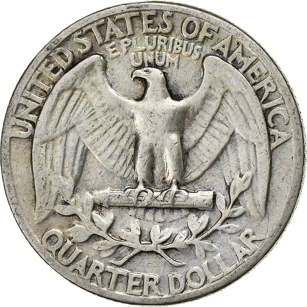 Monnaie, États-Unis, Washington, Quarter, 1942, Philadelphie, TTB, Argent