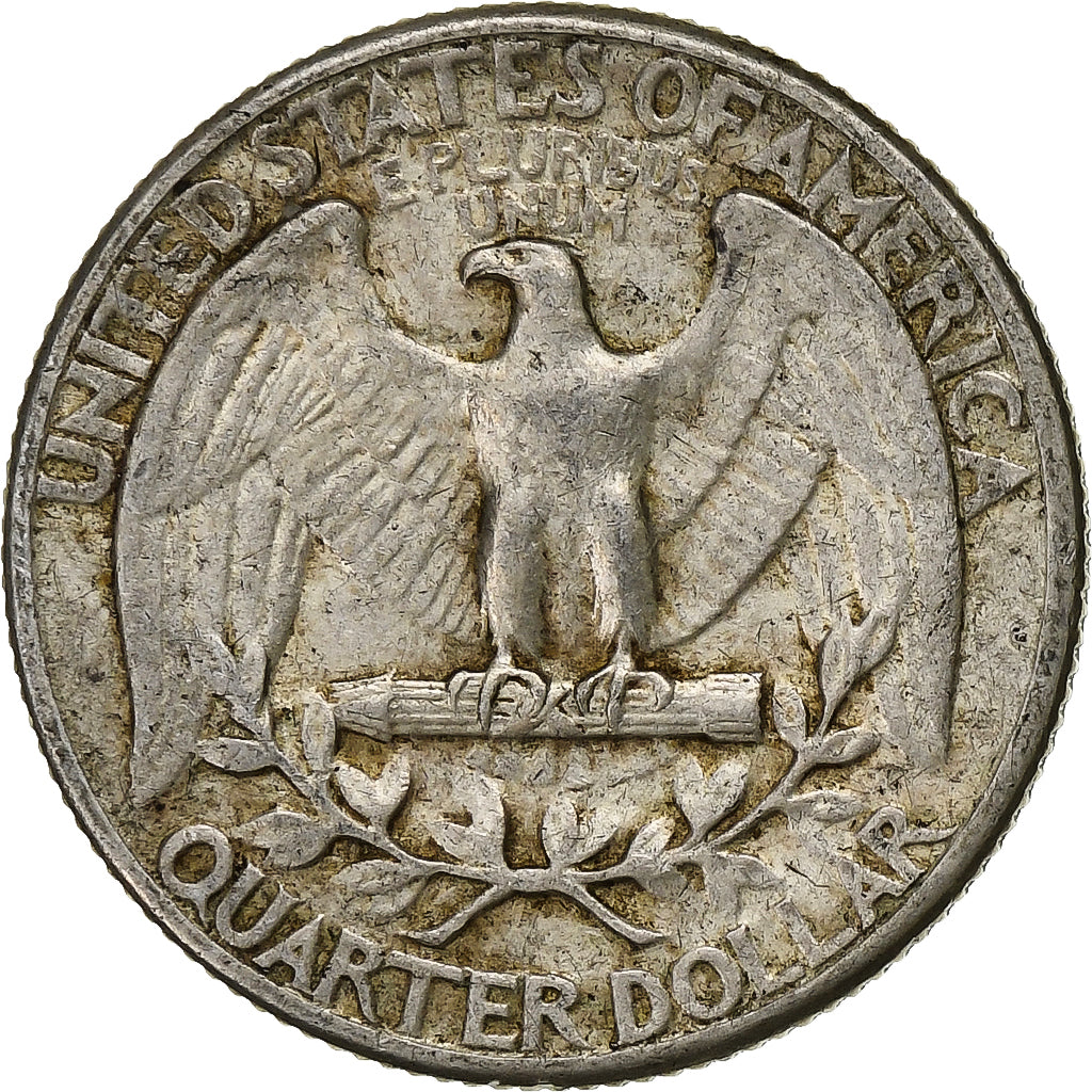 Moeda, Estados Unidos da América, Washington, Quarter, 1942, Philadelphia