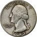 United States, Quarter, Washington Quarter, 1943, U.S. Mint, Silver, EF(40-45)